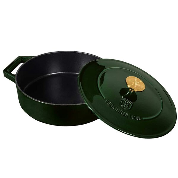Berlinger Haus Cast Iron Shallow Casserole Berlinger Haus BH-6504 Emerald