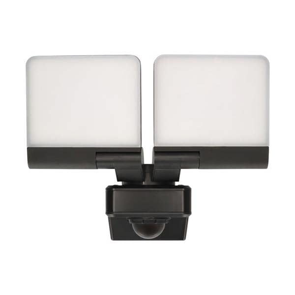 Brennenstuhl Connect WiFi LED Duo Floodlight with motion sensor WFD 3051 P / LED Security Light 36W - 4300 Lumen