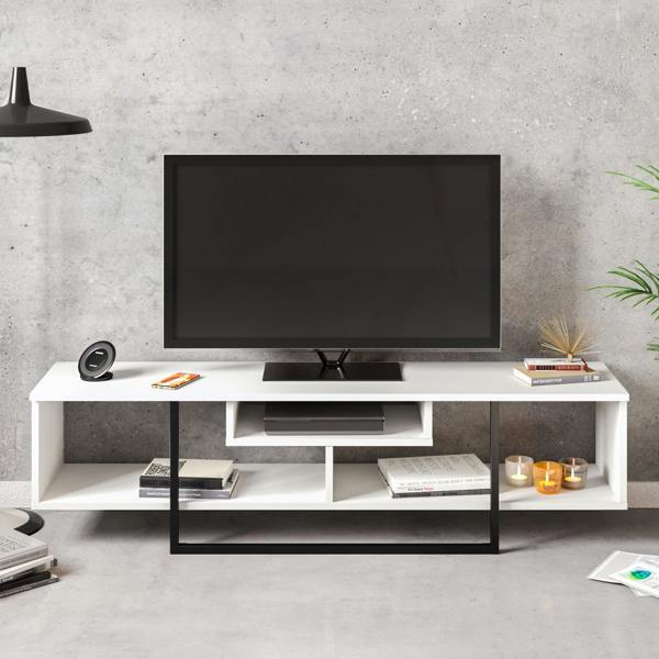 Decorotika Asal Modern Tv Stand TV Cabinet for TV's up to 65"