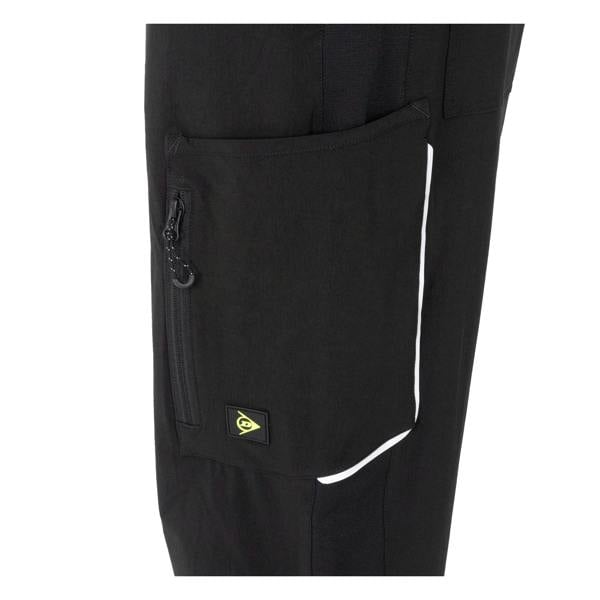 Dunlop Mens Stretch Work Trousers - Black - 
