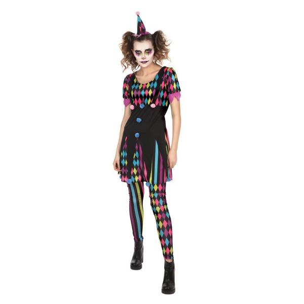 Bristol Novelty Womens/Ladies Mischief Halloween Dress - Multicoloured - 