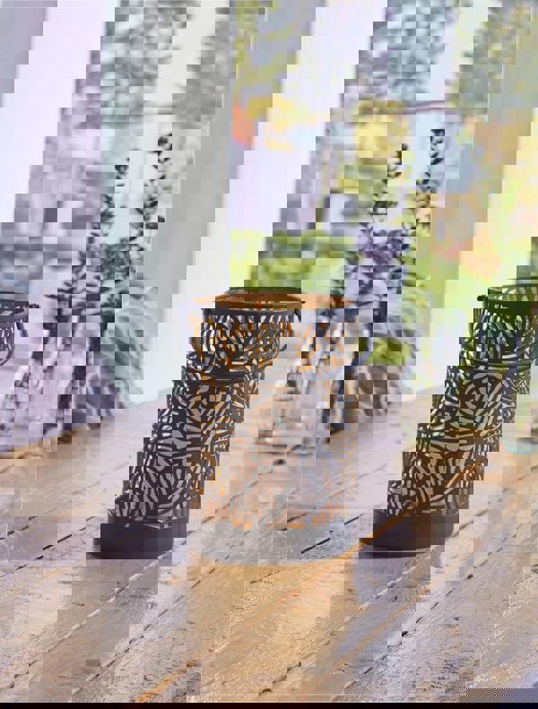 Luxform Solar Vogue 15cm Table Light Flame Effect 6Pk