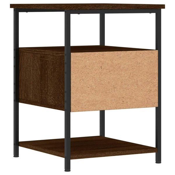 Berkfield Bedside Cabinets 2 pcs Brown Oak 40x42x56 cm Engineered Wood