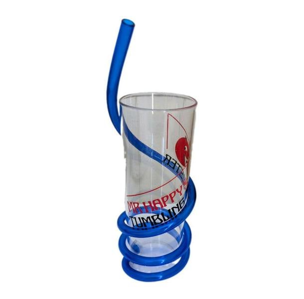Bundled Gifts Mr Happy twisty straw tumblers