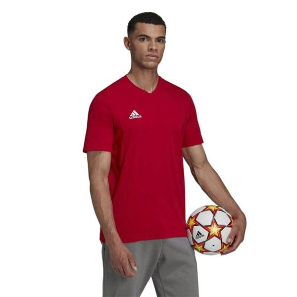 Adidas Mens Entrada 22 T-Shirt - Red - 