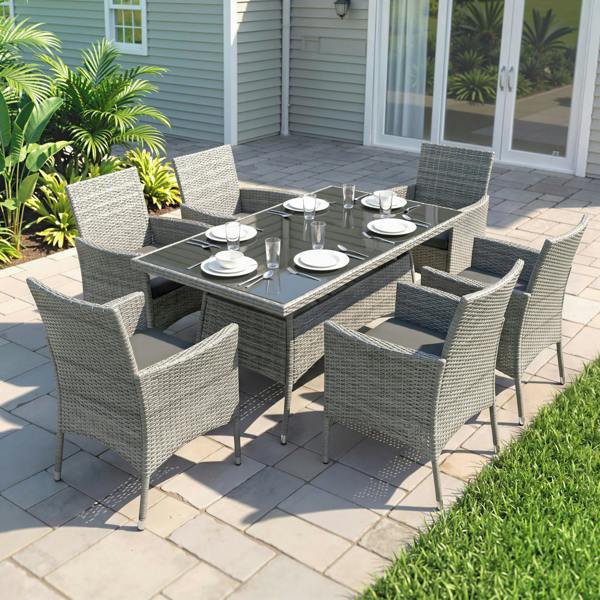 Rattan Dining Set