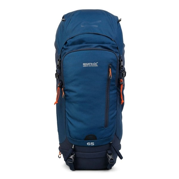 Regatta Highton V2 65L Hiking Backpack - Navy/Dark Denim