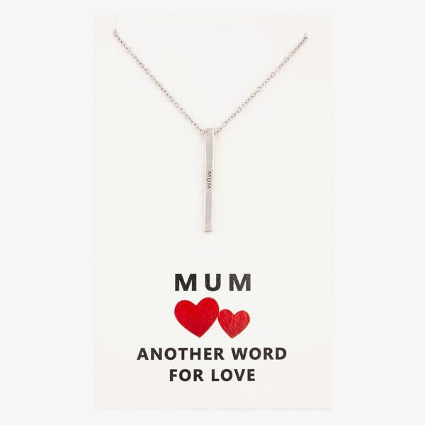 T. H. Baker Sentiments Mum Bar Pendant 18504