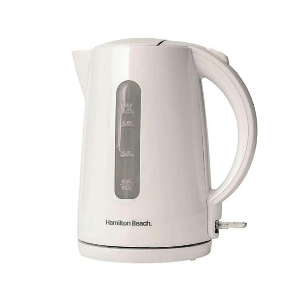 Hamilton Beach Essentials 1.7L Rapid Boil Kettle - White - Hamilton Beach UK