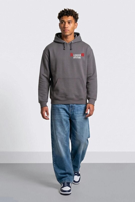 London Attitude Tokyo After Dark Graphic Hoodie