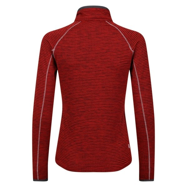 Regatta Yonder Half Zip Women's Quick Drying Running Fleece Top - Rumba Red