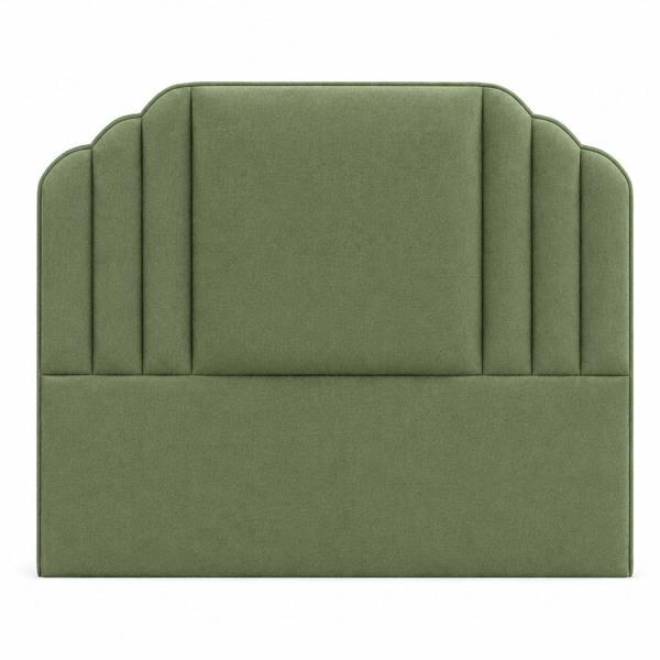 Great British Beds Zurich Headboard - Green Plush