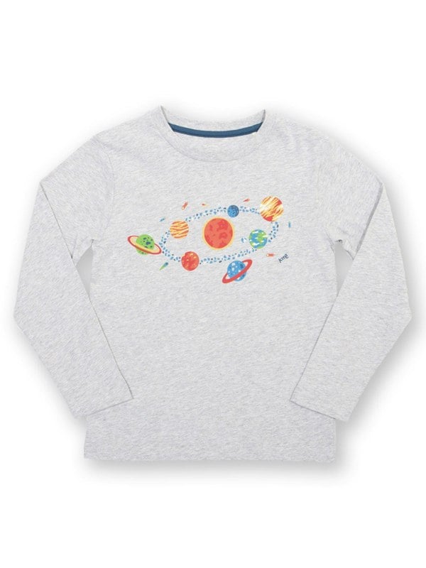 Kite Boys Organic Solar System T-Shirt