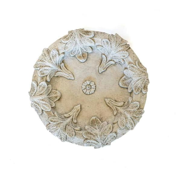 Woodland Design Stone cast Bird Bath Bird feeder