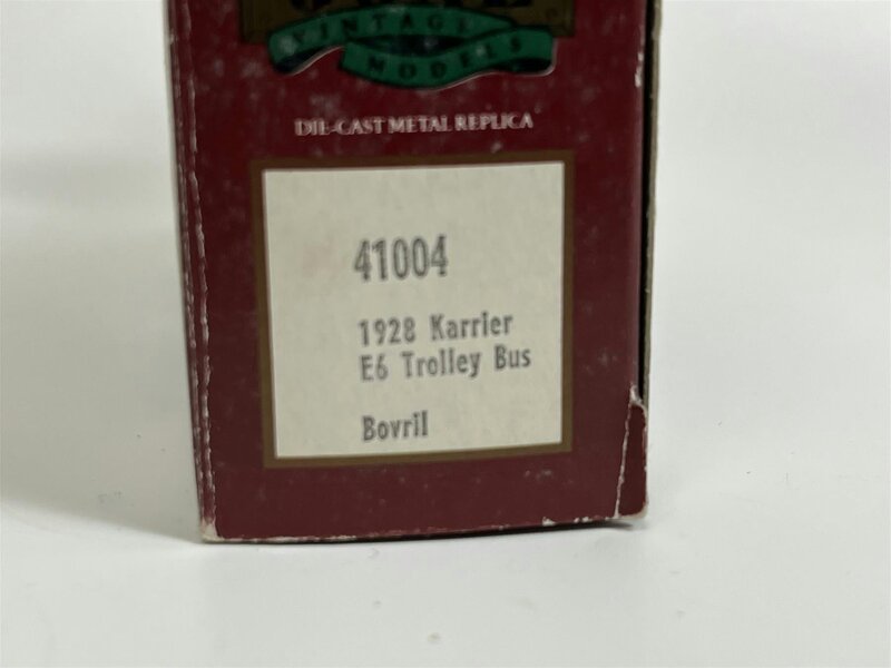 MCSlots Karrier E6 Trolley Bus Martini Premier Collection Days Gone Lledo 41004D B3