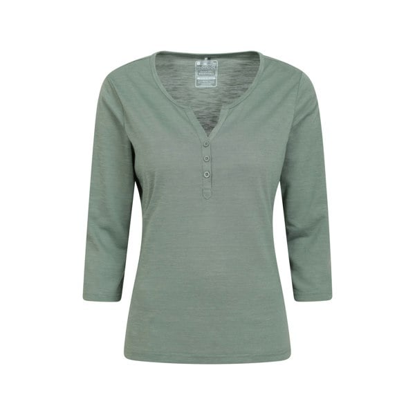 Mountain Warehouse Women's Paphos Quick Dry UV Protection Top - Light Khaki