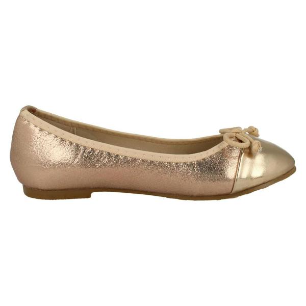 Spot On Girls Spot On Bow Detailed Ballerina Shoes
