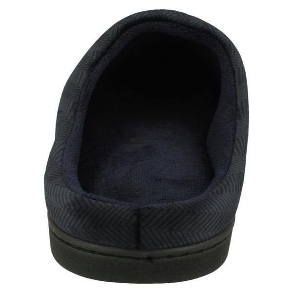 Mens So Comfy Slip On Velour Mule Slippers Stan