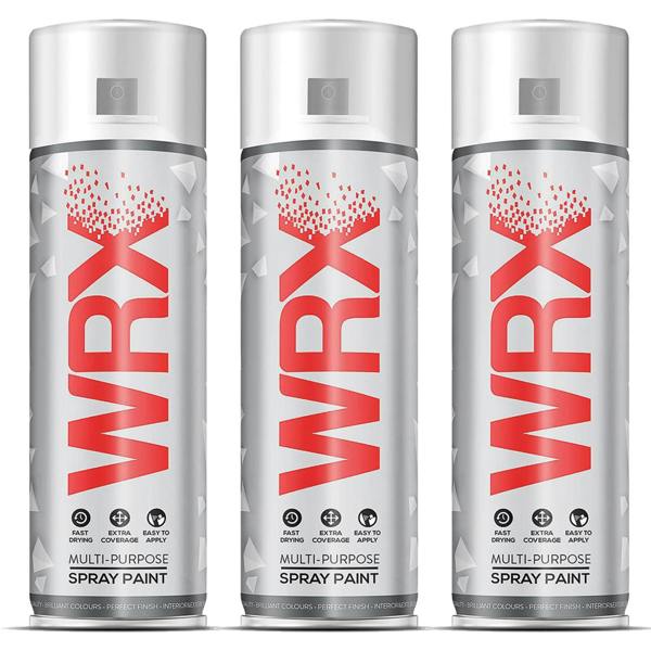 WRX 3X WRX Gun Metal Grey Spray Paints 400ml