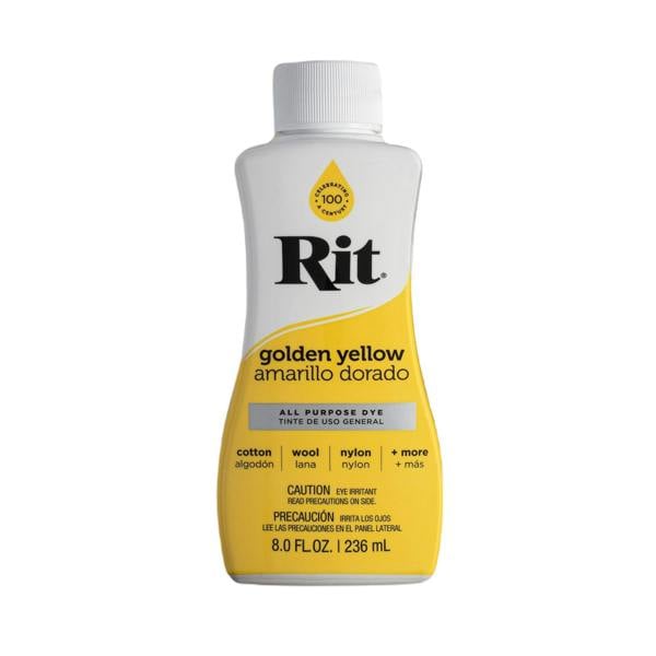 Rit All Purpose Liquid Dye - High Pigment Fabric Colouring Dyes 8oz