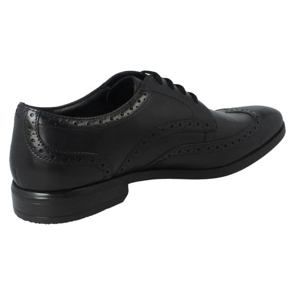 Clarks Mens Clarks Lace Up Brogue Style Formal Shoes Brandon Limit