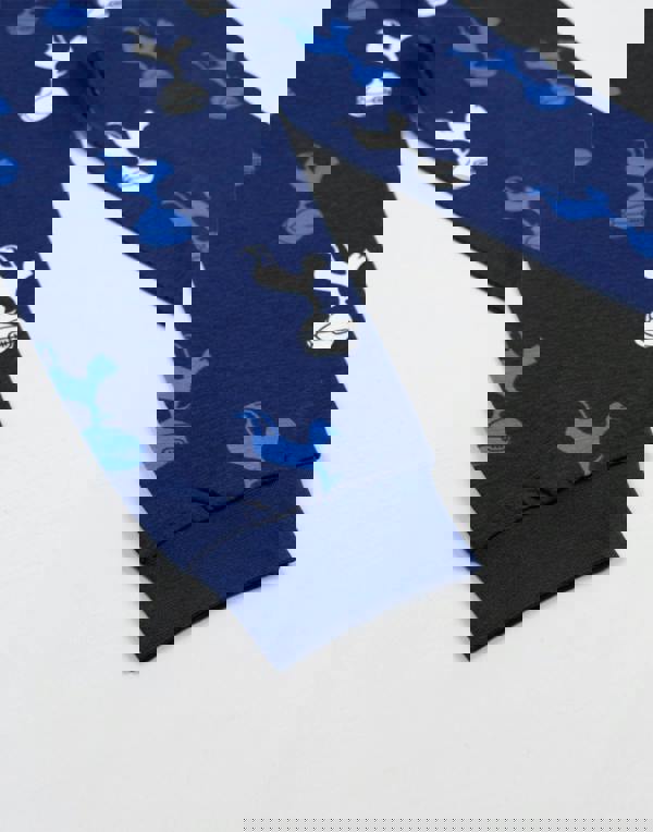 Tottenham Hotspur Boys Multicoloured Logo Short Sleeve Long Leg Pyjama Set