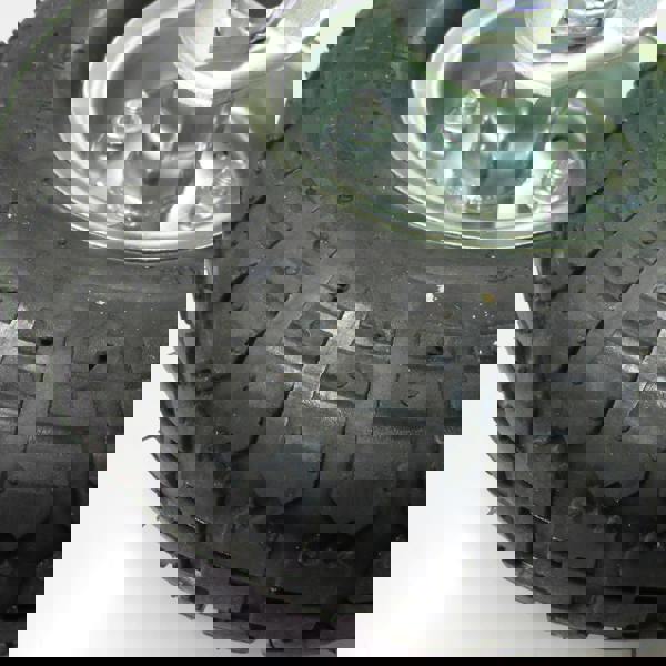 Pneumatic Caravan Jockey Wheel 48MM with Metal Rim (Heavy Duty Trailer Wheel Guide)