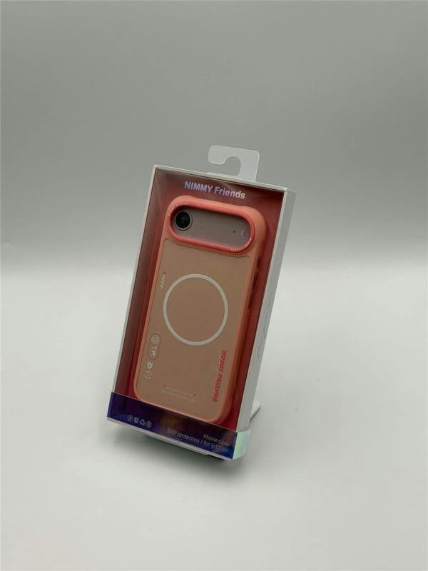 Nimmy Friends Nimmy Cool & Cute 2.0 Case with MagSafe for iPhone 17 Air 6.5" Pink - N-YJKM-CX2.0-IP17-AIR-04