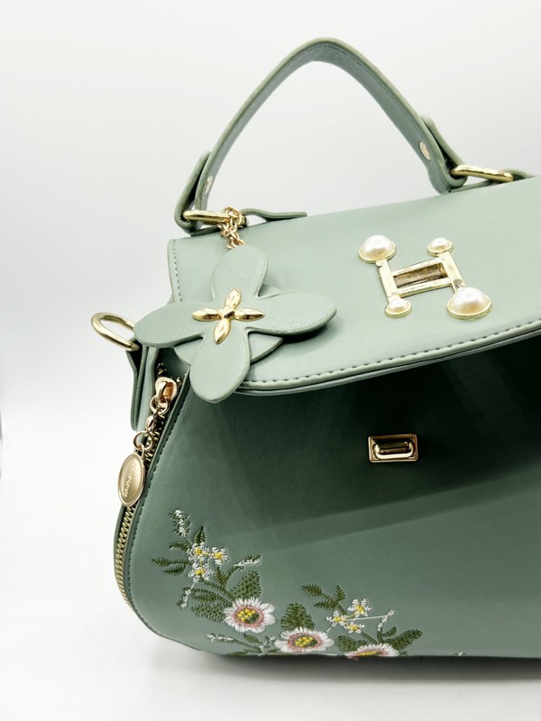 Embroidered Crossbody Bag - svnx