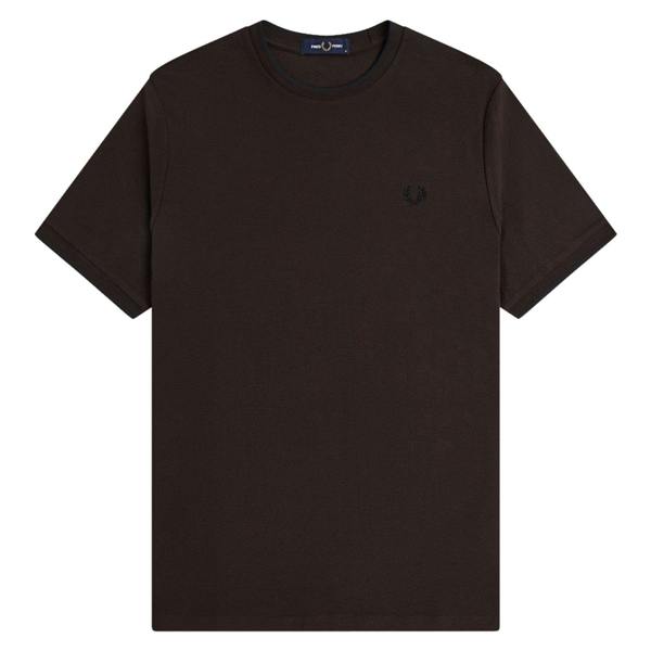 Fred Perry Trim Detail Crepe Piqué T-Shirt