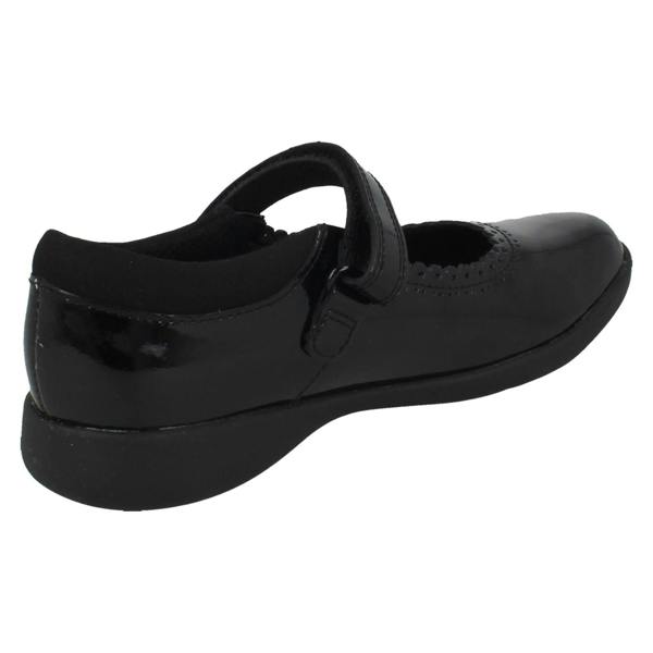 Clarks Girls Clarks Scalloped Edge Mary Jane School Shoes Etch Pure K