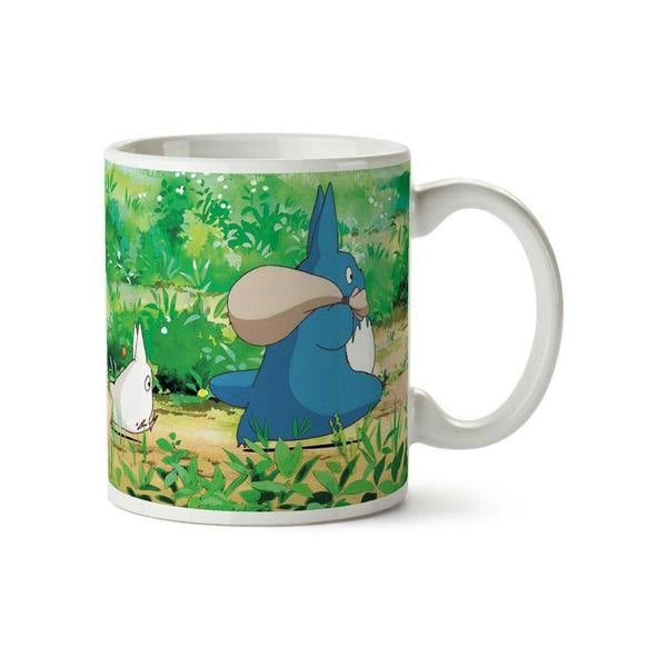 Studio Ghibli - Totoro White and Blue Ceramic Mug