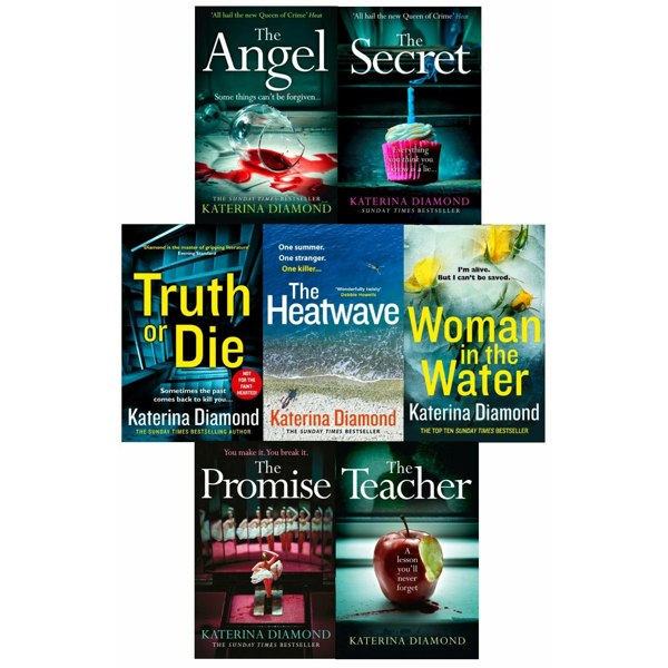 Katerina Diamond 7 Books Set The Teacher, The Secret, The Angel, The Promise, Truth or Die & more