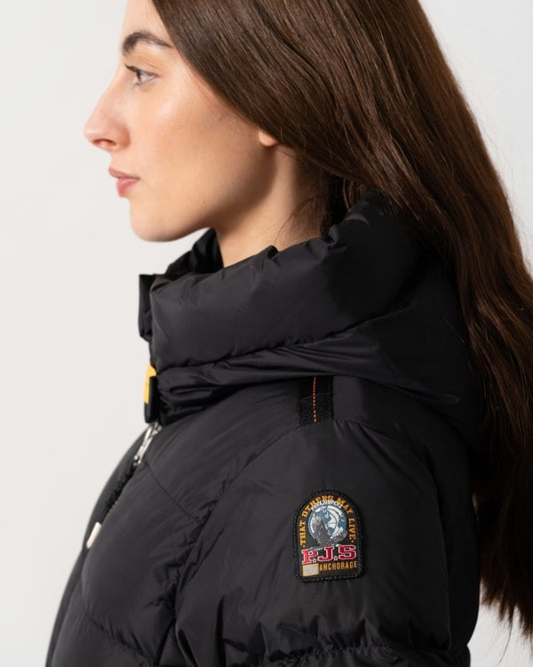 Parajumpers Jinny Womens Hooded Down Jacket - Black 541