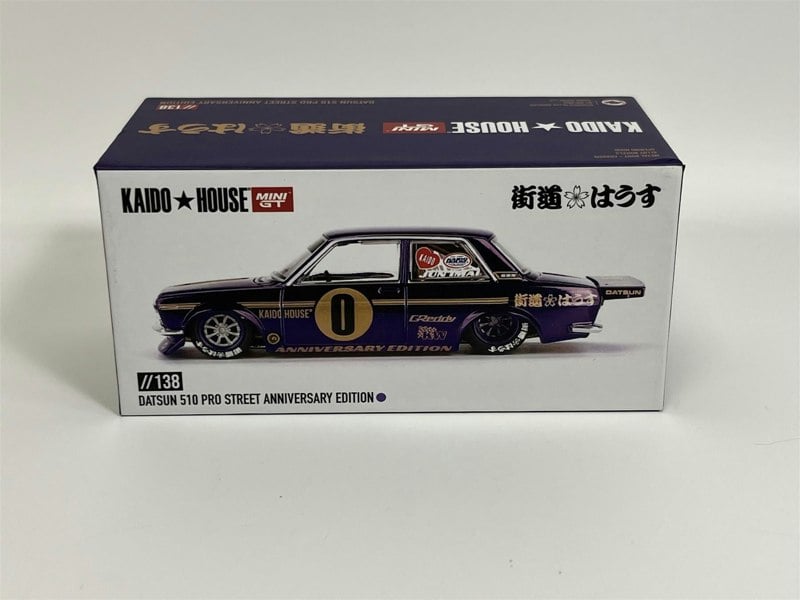 Mini GT Datsun 510 Pro Street Anniversary Edition 1:64 Kaido House Mini GT KHMG138