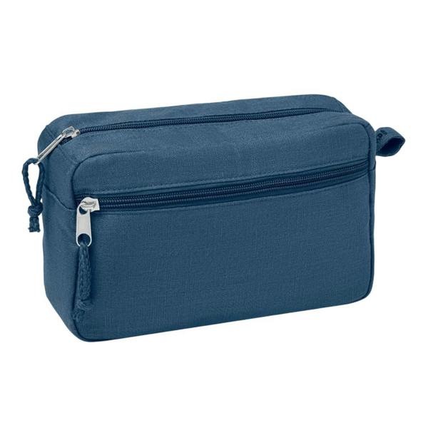 MidOcean Naima Cosmetic Hemp Cosmetic Bag - Blue - 