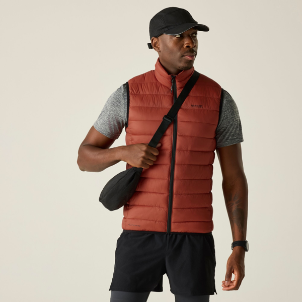 Regatta Mens Marizion Quilted Gilet - Brick