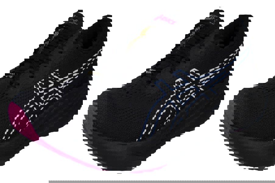 Asics Gel-Pulse 15 Gtx Womens Running Trainers 1012B592 Sneakers Shoes  001 - Black Blackberry 001 - Photo 0