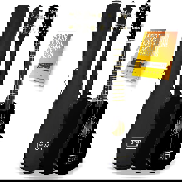 3rd Avenue Soprano Ukulele Ukuleles#Colour_Black