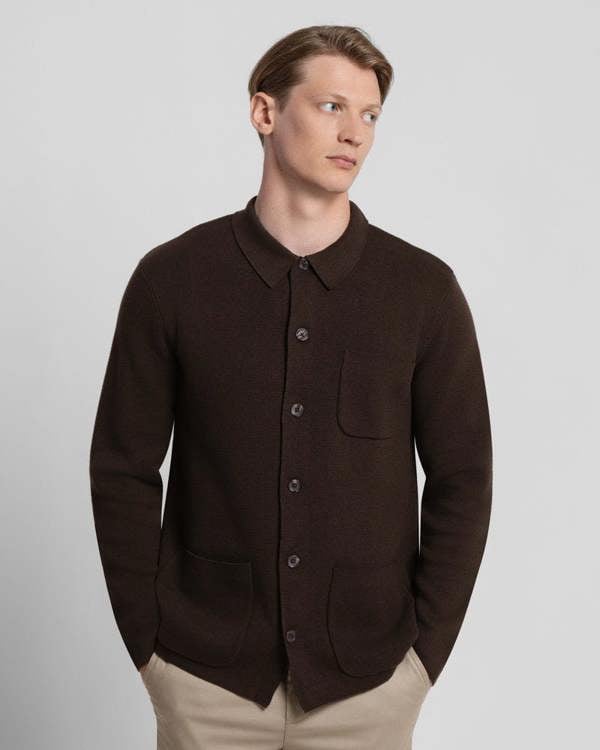 Steel & Jelly Heavy Milano Knit Overshirt