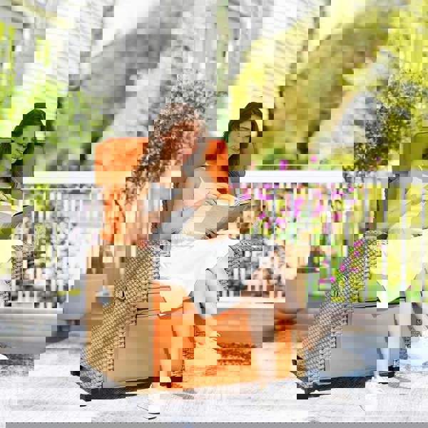 Rattan Recliner Chair