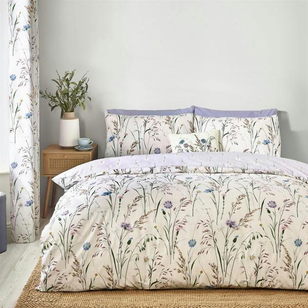 Grasmere Lilac Duvet Cover Set