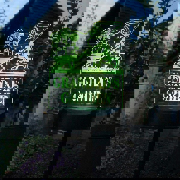 Personalised Memento Company Personalised Gnome Garden Outdoor Solar Light