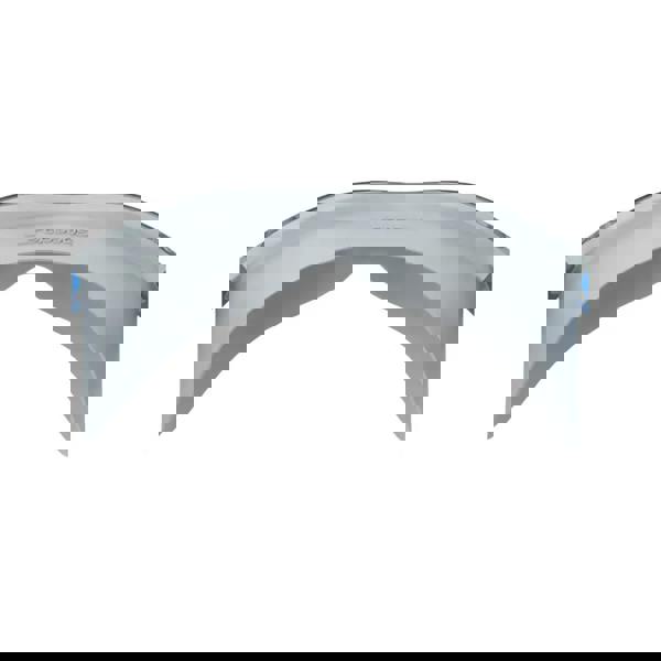 Speedo Hydrosity Swim Mask with clear plastic face shield and blue accents