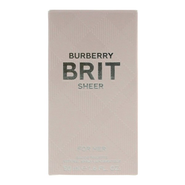 Burberry Brit Sheer Eau de Toilette 50ml for Her