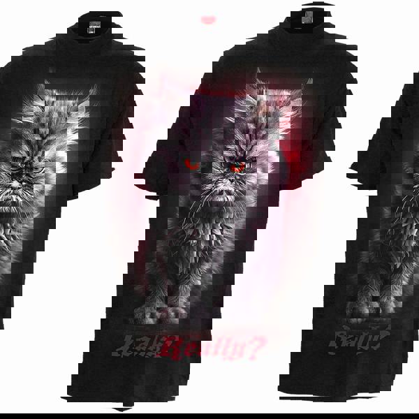 ANGER MANAGEMENT - Front Print T-Shirt Black