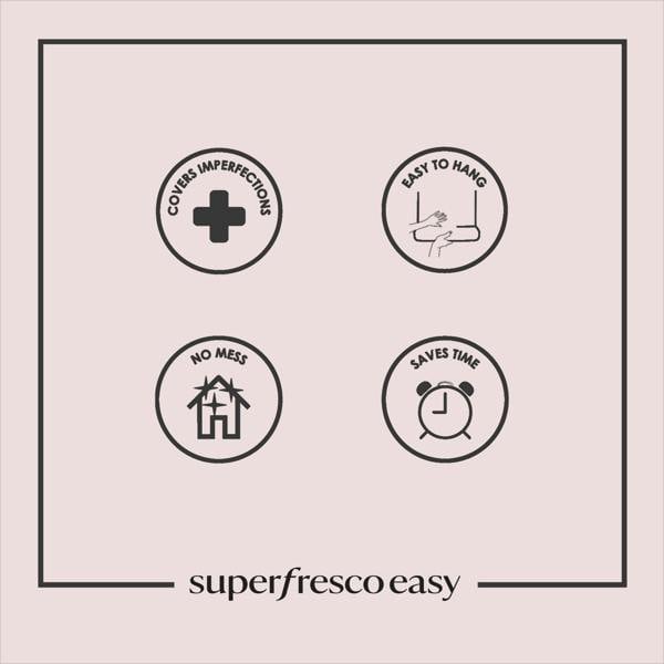 Superfresco Easy Regent Stripe Wallpaper - Forest - 10m