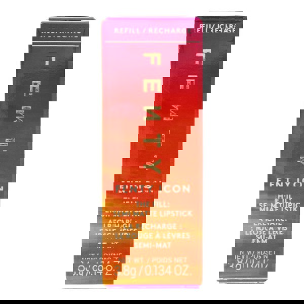 Fenty Beauty Icon The Fill Semi-Matte Refillable Nosy Rosy Lipstick 3.8g