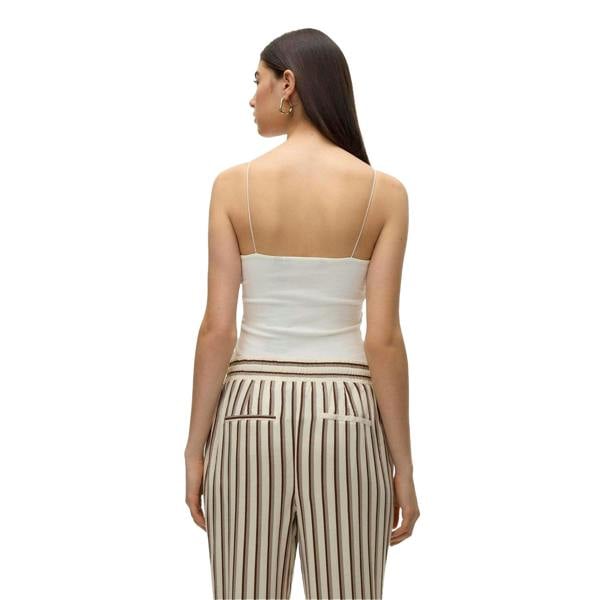 Vero Moda Womens/Ladies Slim Spaghetti Strap Camisole - Snow White - 