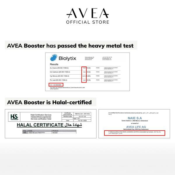AVEA NAD+ Booster (30 capsules) | Antioxidants Supplement | Swiss Quality | Works with NAD+ Vitaliser to replenish NAD+ Level